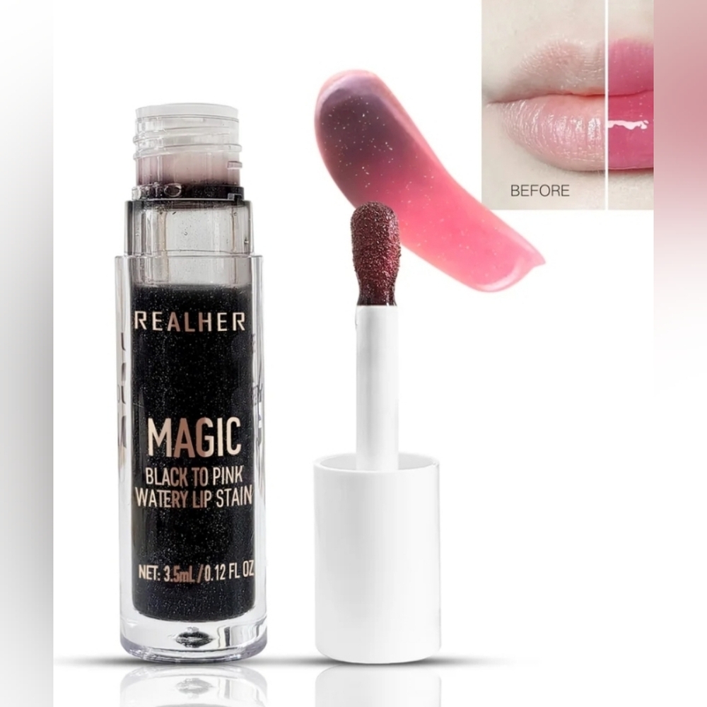 RealHer Magic Black To Pink Lip Stain - Picture 3 of 6